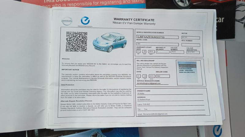 Leaf 24kw Service History (4)